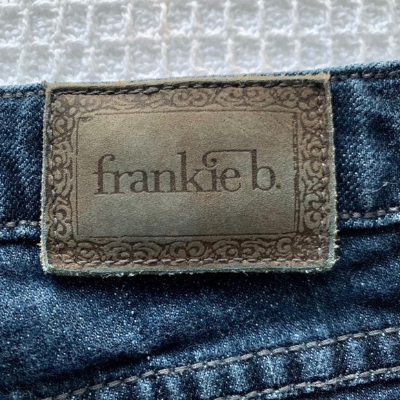 frankie b. women's 27 low rise bootcut jeans - Picture 3 of 9